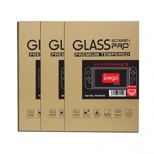 iPega PG-SW100 Grūdintas apsauginis stikliukas skirtas Nintendo Switch OLED