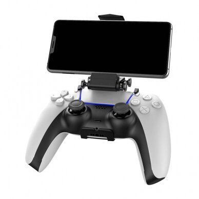 iPega PG-P5005 Mobilaus telefono stovas skirtas PS5 žaidimų pulteliui (juodos spalvos) 4